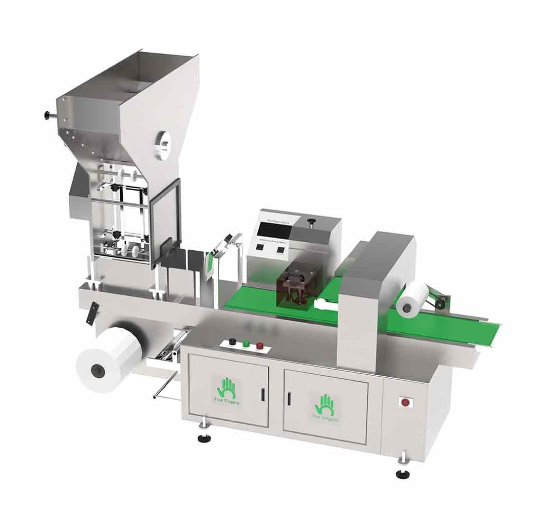 Multiple Paper Straw Packing Machine