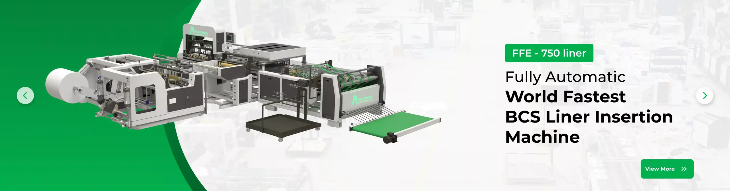 Liner Insertion Machine