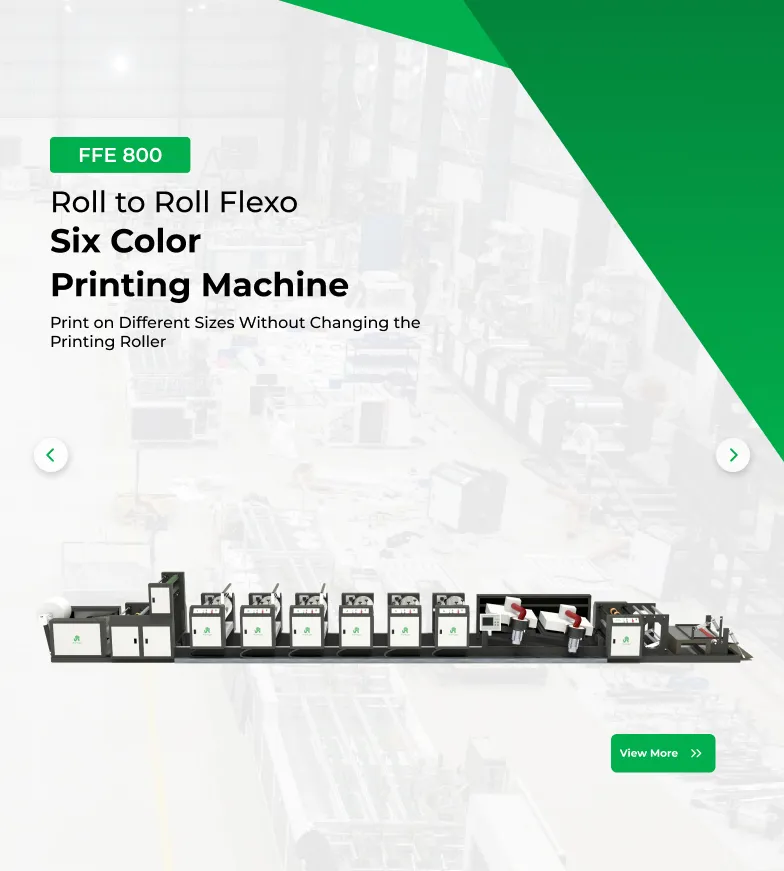 Six Colour Flexo Printing Machine Mobile