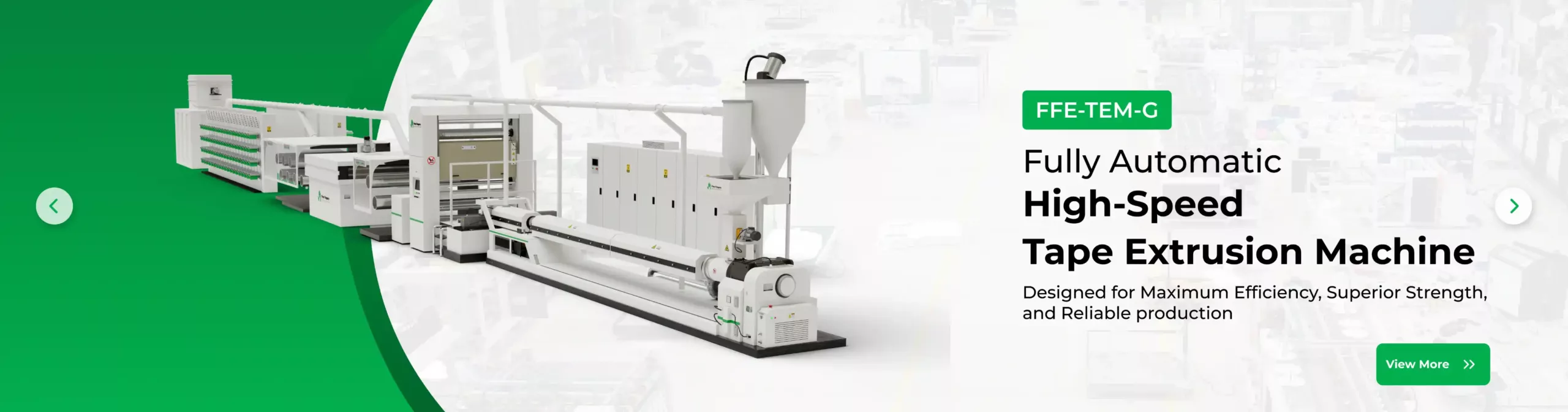 Tape Extrusion Machine